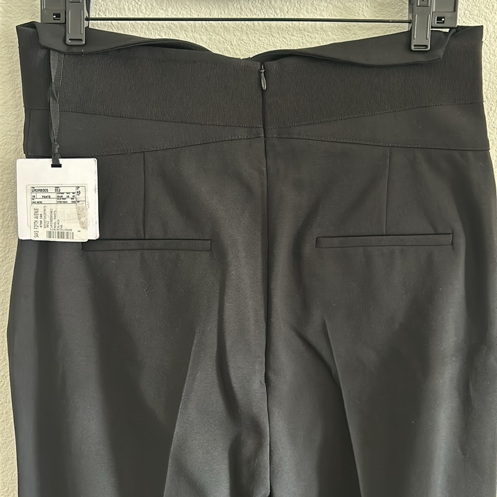 REDVALENTINO | Grosgrain Trimmed Flannel Tapered Pants - Picture 7 of 9